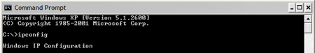Windows XP command prompt!