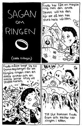 Sagan om ringen - excerp from the book