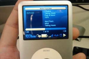 Rockbox on the iPod Classic