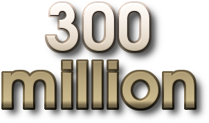 300 million 300 million