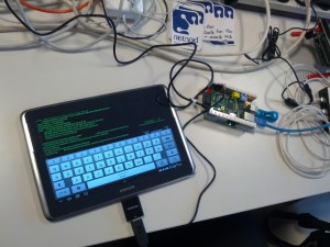rpi accessed with tablet