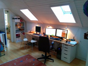 Daniel's home office