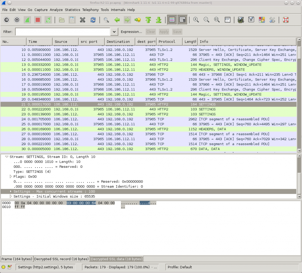 how to decrypt wireshark capture