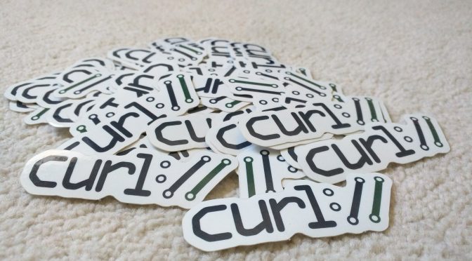 A sea of curl stickers