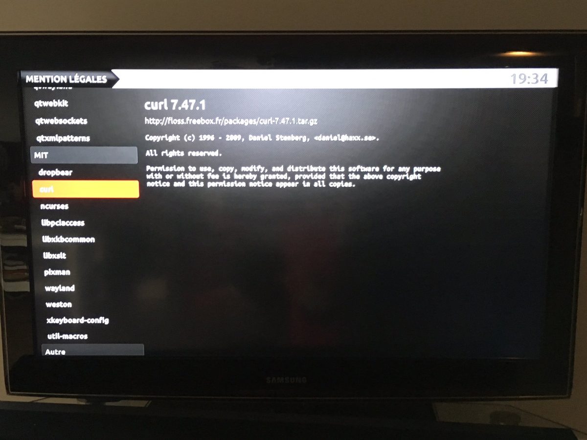 curl-freebox